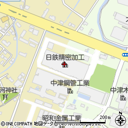 昭和金属工業株式会社　大分工場周辺の地図