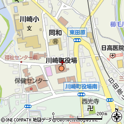 川崎町役場前周辺の地図
