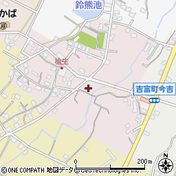 福岡県吉富町（築上郡）楡生周辺の地図