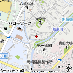 大分県中津市蛎瀬724-11周辺の地図