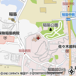 稲築社会福祉センター周辺の地図