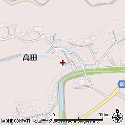 福岡県飯塚市高田1103周辺の地図