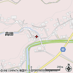 福岡県飯塚市高田1074周辺の地図
