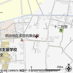高知県香美市土佐山田町山田周辺の地図