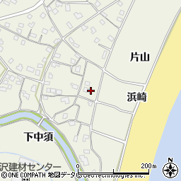 徳島県海部郡海陽町大里浜崎153周辺の地図