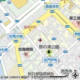 福岡宅建周辺の地図