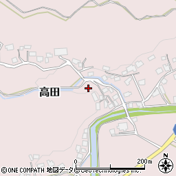 福岡県飯塚市高田1104周辺の地図