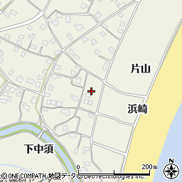 徳島県海部郡海陽町大里浜崎149周辺の地図