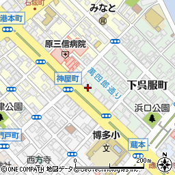 宗像陸運株式会社周辺の地図