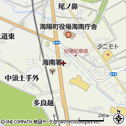 徳島県海部郡海陽町大里松ノ本64周辺の地図