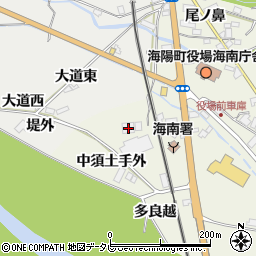 徳島県海部郡海陽町大里松ノ本71周辺の地図
