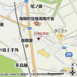 徳島県海部郡海陽町大里松ノ本7周辺の地図