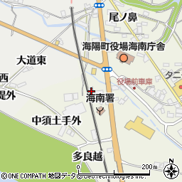 徳島県海部郡海陽町大里松ノ本81周辺の地図