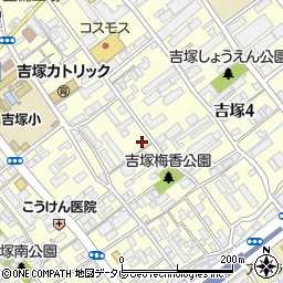 Ｌｉｖｅｒａｒｅ吉塚南Ｃ周辺の地図