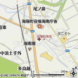 徳島県海部郡海陽町大里松ノ本5周辺の地図