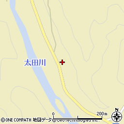 和歌山県東牟婁郡那智勝浦町長井86周辺の地図