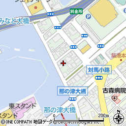 カレッジコート北天神　管理事務所周辺の地図