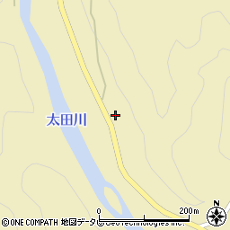 和歌山県東牟婁郡那智勝浦町長井83周辺の地図