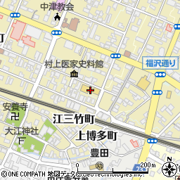 中津家具周辺の地図