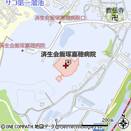ヤマザキＹショップ済生会飯塚嘉穂病院店周辺の地図