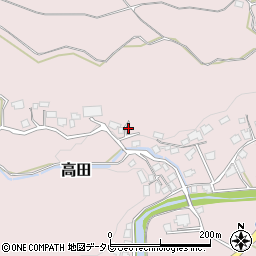 福岡県飯塚市高田1110周辺の地図