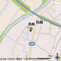 福岡県豊前市鳥越457周辺の地図