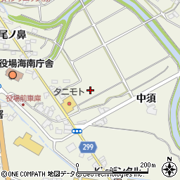 徳島県海陽町（海部郡）大里（前田）周辺の地図