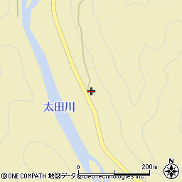 和歌山県東牟婁郡那智勝浦町長井63周辺の地図