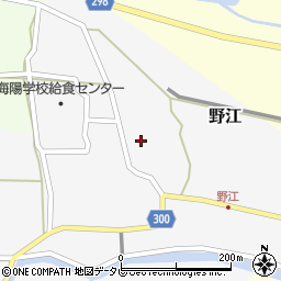 徳島県海部郡海陽町野江小路周辺の地図