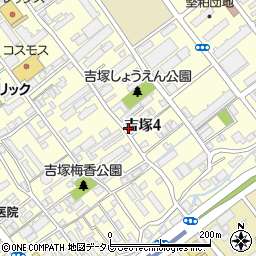カギの１１０番救急車博多駅前周辺の地図