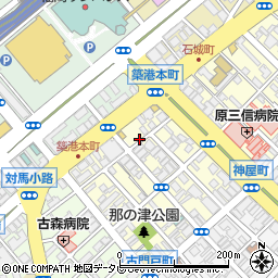 Ｄパーキング神屋町第４駐車場周辺の地図