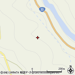 愛媛県上浮穴郡久万高原町中黒岩178周辺の地図