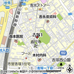 Ｓｍｉｌｅａｘ吉塚周辺の地図