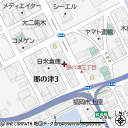 セブンイレブン福岡那の津ふ頭店周辺の地図