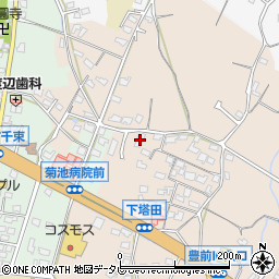 福岡県豊前市塔田714周辺の地図