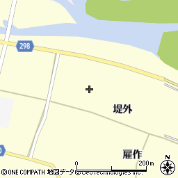 徳島県海部郡海陽町高園導善寺6周辺の地図