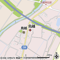 福岡県豊前市鳥越518-3周辺の地図