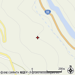 愛媛県上浮穴郡久万高原町中黒岩228周辺の地図