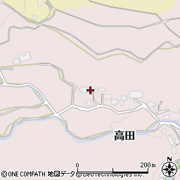 福岡県飯塚市高田159-2周辺の地図