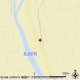 和歌山県東牟婁郡那智勝浦町長井45周辺の地図
