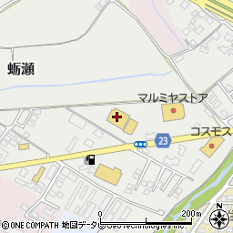 ファッションセンターしまむら中津店周辺の地図