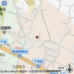 福岡県豊前市塔田1084周辺の地図