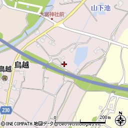 福岡県豊前市鳥越587周辺の地図