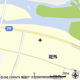 徳島県海部郡海陽町高園導善寺周辺の地図