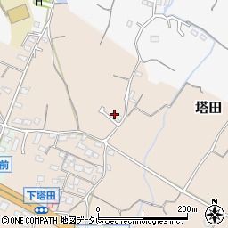 福岡県豊前市塔田1010周辺の地図