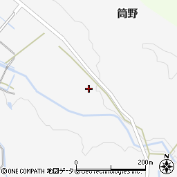 福岡県飯塚市筒野221周辺の地図