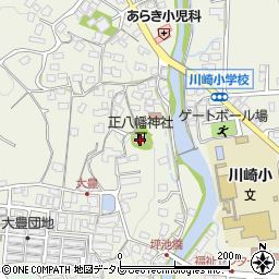 正八幡神社周辺の地図