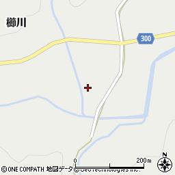徳島県海部郡海陽町櫛川16-3周辺の地図
