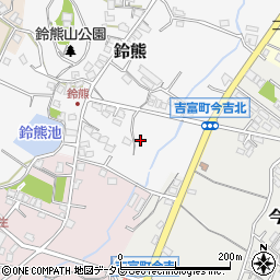 福岡県吉富町（築上郡）鈴熊周辺の地図