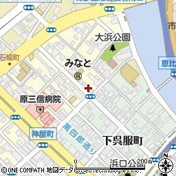 福岡市民生事業連盟　葬祭部周辺の地図